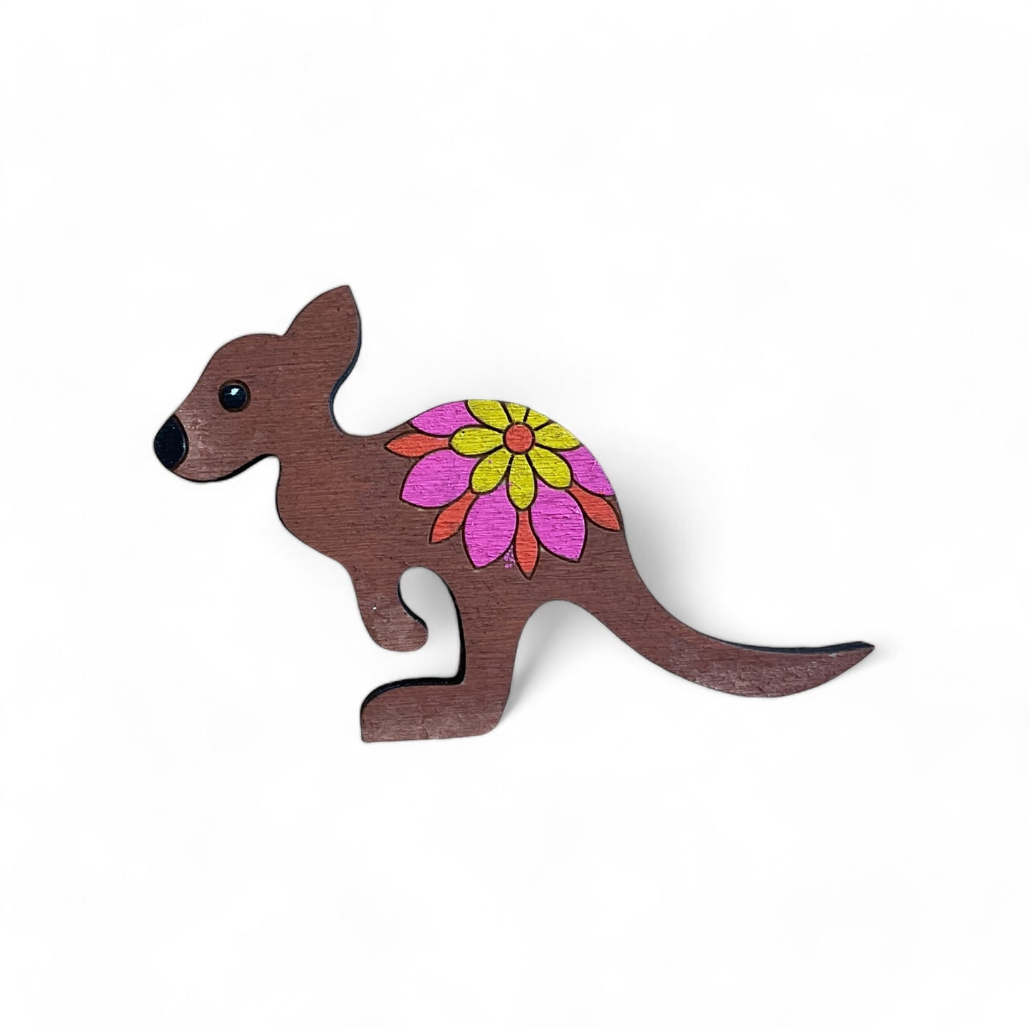 Australian animal brooch / pin - Kangaroo