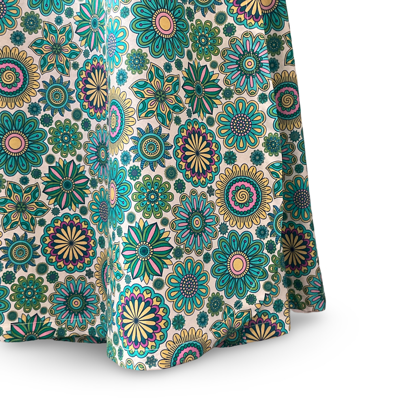 Ladies Wrap a-line Skirt - floral, mandala - Sizes 8 to 24 - plus size