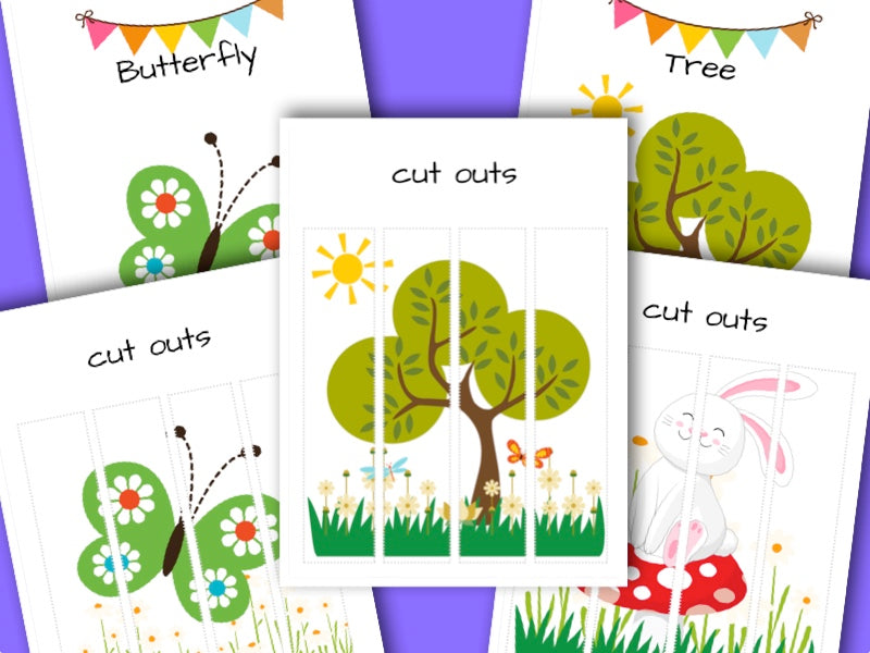 14 x Printable Woodland Animal activity sheets - puzzles