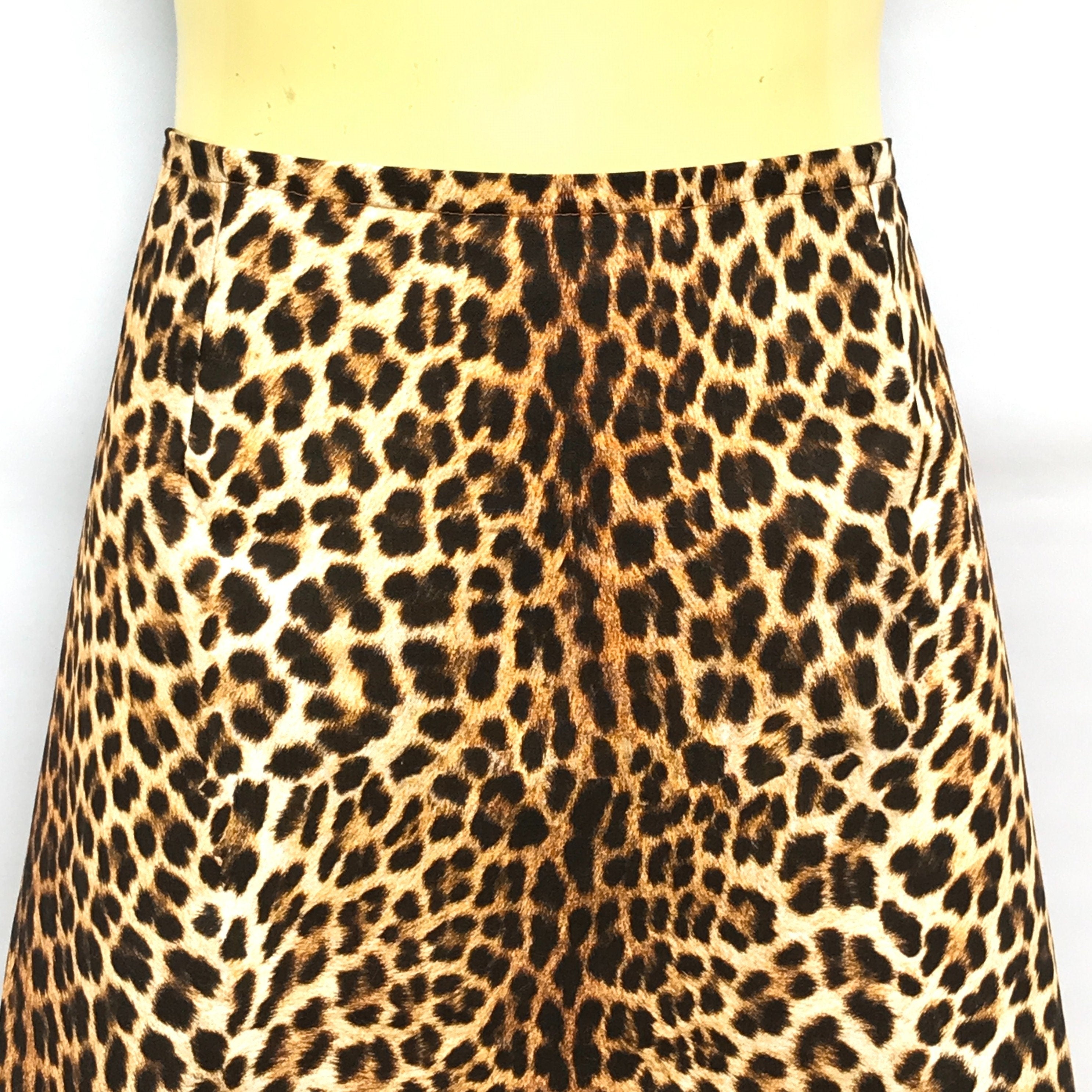 Ladies A Line Skirt Leopard print ladies sizes 8 24